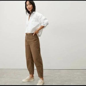 EVERLANE Fatigue Barrel Pant Walnut Brown Size 4
